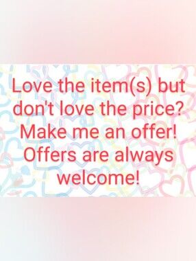 No Reasonable Offer Will Be Declined.